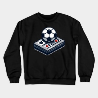 soccer ball - gamer soccer ball Crewneck Sweatshirt